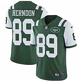 Nike Men & Women & Youth Jets 89 Chris Herndon Green NFL Vapor Untouchable Limited Jersey,baseball caps,new era cap wholesale,wholesale hats